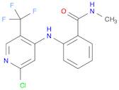 2-((2-Chloro-5-(trifluoromethyl)pyridin-4-yl)amino)-N-methylbenzamide