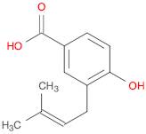 4-Hydroxy-3-prenylbenzoic Acid