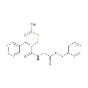 (S)-Benzyl 2-(3-(acetylthio)-2-benzylpropanamido)acetate