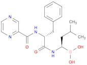 ((R)-3-Methyl-1-((R)-3-phenyl-2-(pyrazine-2-carboxaMido)propanaMido)butyl)boronic acid