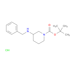 3-BENZYLAMINO-PIPERIDINE-1-CARBOXYLIC ACID TERT-BUTYL ESTER-HCl