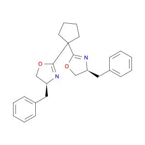 (4S,4'S)-2,2'-(Cyclopentane-1,1-diyl)-bis(4-benzyl-4,5-dihydrooxazole)