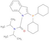 2-(Dicyclohexylphosphino)-N,N-bis(1-Methylethyl)-1H-indole-1-carboxaMide, Min. 98% AMidole-Phos