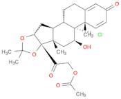 (11β,16α)-21-(Acetyloxy)-9-chloro-11-hydroxy-16,17-[(1-Methylethylidene)bis(oxy)]-pregna-1,4-diene…