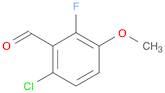 6-CHLORO-2-FLUORO-3-METHOXYBENZALDEHYDE