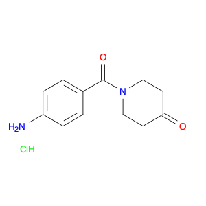 4-(4-OXO-PIPERIDINE-1-CARBONYL)ANILINE HYDROCHLORIDE