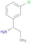 (S)-1-(3-CHLOROPHENYL)PROPAN-1-AMINE