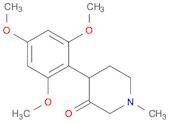 3-PIPERIDINONE, 1-METHYL-4-(2,4,6-TRIMETHOXYPHENYL)-