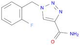 Rufinamide Related Compound A (25 mg) (1-(2-Fluorobenzyl)-1H-1,2,3-triazole-4-carboxamide)