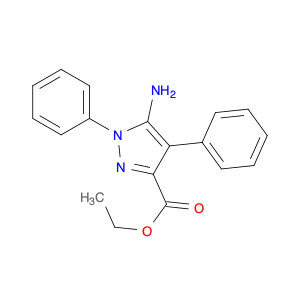 ethyl 5-amino-1,4-diphenyl-1H-pyrazole-3-carboxylate