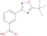 3-(5-(Trifluoromethyl)-1,2,4-oxadiazol-3-yl)benzoicacid