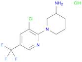 3'-Chloro-5'-trifluoroMethyl-3,4,5,6-tetrahydro-2H-[1,2']bipyridinyl-3-ylaMine hydrochloride, 98...