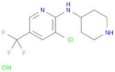 (3-Chloro-5-trifluoroMethyl-pyridin-2-yl)-piperidin-4-yl-aMine hydrochloride, 98+% C11H14Cl2F3N3, …