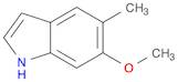 6-Methoxy-5-Methyl 1H-indole