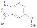 3-broMo-5-Methoxy-1H-pyrrolo[2,3-b]pyridine