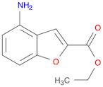 4-Amino-benzofuran-2-carboxylic acid ethyl ester