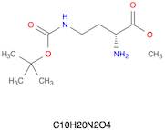 H-D-DAb(boc)-ome hcl