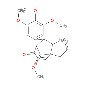 5-Allyl-3-Methoxy-6-Methyl-7-(3,4,5-tri Methoxyphenyl)bicyclo[3.2.1]oct-3-ene-2,8-dione