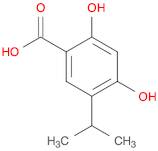 2,4-Dihydroxy-5-isopropylbenzoic acid