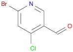 6-Bromo-4-chloro-3-pyridinecarboxaldehyde