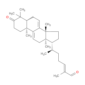 (24E)-3-Oxo-5α-lanosta-7,9(11),24-triene-26-al