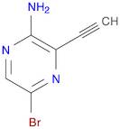 5-bromo-3-ethynylpyrazin-2-amine