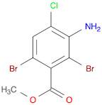 Methyl 3-amino-2,6-dibromo-4-chlorobenzoate