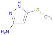 3-(Methylthio)-1H-pyrazol-5-amine