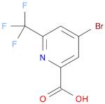 4-BROMO-6-(TRIFLUOROMETHYL)PICOLINIC ACID