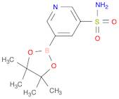 5-(4,4,5,5-tetramethyl-1,3,2-dioxaborolan-2-yl)pyridine-3-sulfonamide