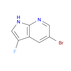 1H-Pyrrolo[2,3-b]pyridine, 5-broMo-3-fluoro-