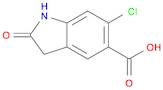 6-Chloro-2-oxoindoline-5-carboxylic acid