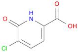 5-Chloro-6-oxo-1,6-dihydropyridine-2-carboxylic acid