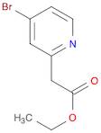 Ethyl 2-(4-broMopyridin-2-yl)acetate