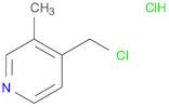 4-(Chloromethyl)-3-methylpyridine hydrochloride