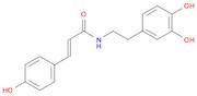 (e)-n-(2-(3,4-dihydroxyphenyl)ethyl)-3-(4-hydroxyphenyl)-2-propenaMide