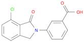 3-(7-chloro-1-oxoisoindolin-2-yl)benzoic acid