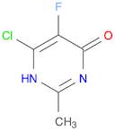 4(1H)-PyriMidinone, 6-chloro-5-fluoro-2-Methyl-