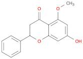 2,3-Dihydro-7-hydroxy-5-methoxy-2-phenyl-4H-1-benzopyran-4-one