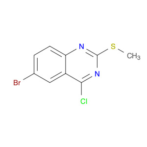 QUINAZOLINE, 6-BROMO-4-CHLORO-2-(METHYLTHIO)-