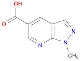 1-METHYL-1H-PYRAZOLO[3,4-B]PYRIDINE-5-CARBOXYLIC ACID