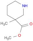 METHYL 3-METHYLPIPERIDINE-3-CARBOXYLATE