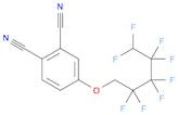 1,2-BENZENEDICARBONITRILE, 4-[(2,2,3,3,4,4,5,5-OCTAFLUOROPENTYL)OXY]