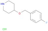 4-[(4-Fluorobenzyl)oxy]piperidine hydrochloride