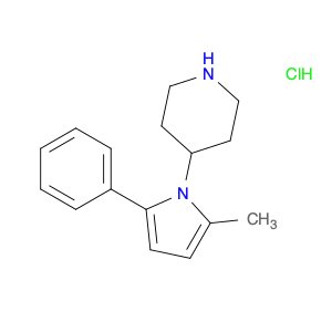 4-(2-Methyl-5-phenyl-1H-pyrrol-1-yl)piperidine hydrochloride