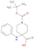 1-(tert-butoxycarbonyl)-4-(phenylaMino)piperidine-4-carboxylic acid