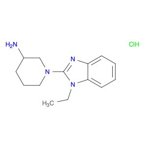 1-(1-Ethyl-1H-Benzo[d]Imidazol-2-Yl)Piperidin-3-Amine Hydrochloride