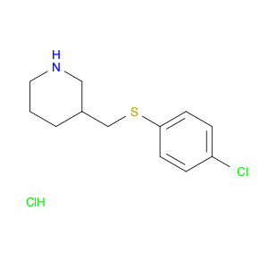 3-(4-Chloro-phenylsulfanylMethyl)-piperidine hydrochloride