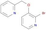 2-BroMo-3-(pyridin-2-ylMethoxy)-pyridine, 98+% C11H9BrN2O, MW