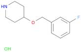 4-[(3-Fluorobenzyl)oxy]piperidine hydrochloride